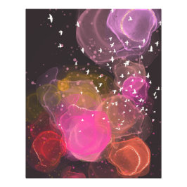 Abstraktes Farbmuster Fotodruck