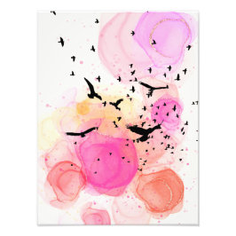 Abstraktes Farbmuster Fotodruck