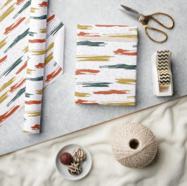 Abstraktes Farbmuster Geschenkpapier