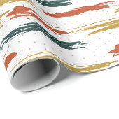 Abstraktes Farbmuster Geschenkpapier (Rolleneckpunkt)