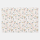 Abstraktes Farbmuster Geschenkpapier Set (Vorderseite 2)