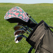 Abstraktes Farbmuster Golf Headcover