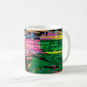 Abstraktes Farbmuster in Graffiti-Qualität v Kaffeetasse (VorderseiteRechts)