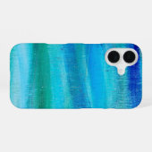 Abstraktes Farbmuster iPhone 16 Hülle (Rückseite (Horizontal))