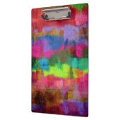 Abstraktes Farbmuster Klemmbrett (Links)