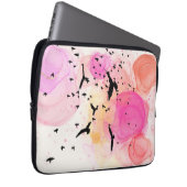 Abstraktes Farbmuster Laptopschutzhülle (Vorne Rechts)