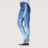 Abstraktes Farbmuster Leggings (Links)