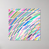 abstraktes Farbmuster Leinwanddruck (Vorderseite)