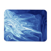 Abstraktes Farbmuster Magnet (Horizontal)