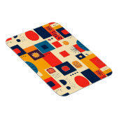 Abstraktes Farbmuster Magnet (Rechte Seite)