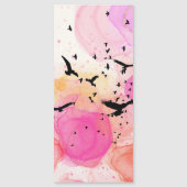 Abstraktes Farbmuster Magnetkarte (Vorderseite)