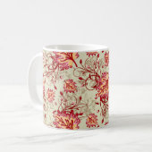 Abstraktes Farbmuster mit Hintergrundabstraktion Kaffeetasse (Vorderseite Links)
