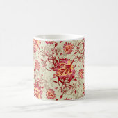 Abstraktes Farbmuster mit Hintergrundabstraktion Kaffeetasse (Mittel)