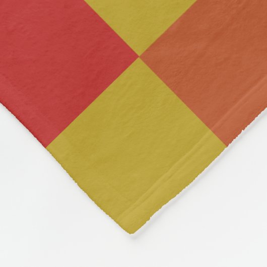 Abstraktes Farbmuster Muster 280913 Fleecedecke (Ecke)