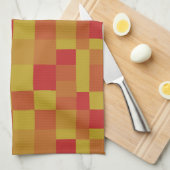 Abstraktes Farbmuster Muster 280913 Geschirrtuch (Viertel Falte)