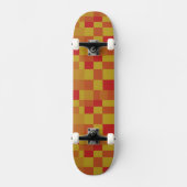 Abstraktes Farbmuster Muster 280913 Skateboard (Vorderseite)
