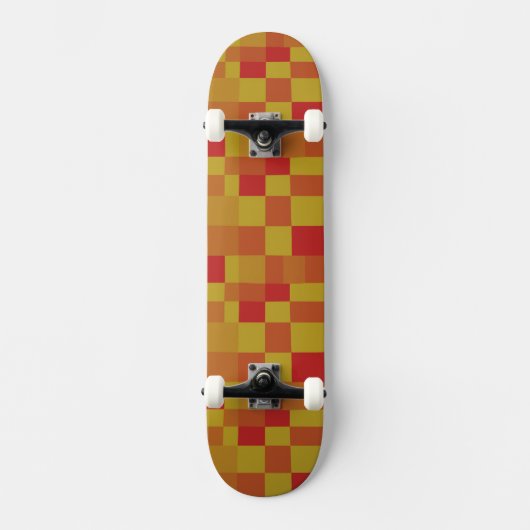 Abstraktes Farbmuster Muster 280913 Skateboard (Vorderseite)