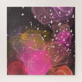 Abstraktes Farbmuster Puzzle