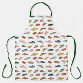 Abstraktes Farbmuster Schürze (Vorderseite)