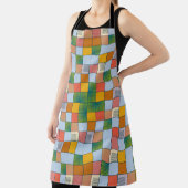 Abstraktes Farbmuster Schürze (InSitu)