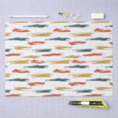 Abstraktes Farbmuster Seidenpapier (Handwerk)