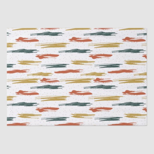 Abstraktes Farbmuster Seidenpapier (Vorderseite)