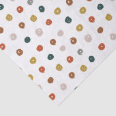 Abstraktes Farbmuster Seidenpapier (Detail)