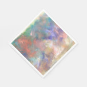 Abstraktes Farbmuster Serviette (Ecke)