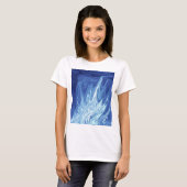 Abstraktes Farbmuster T-Shirt (Vorne ganz)