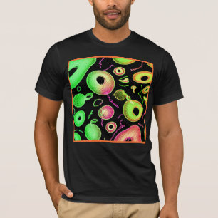 Abstraktes Farbmuster T-Shirt