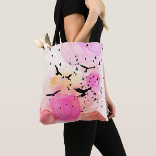 Abstraktes Farbmuster Tasche