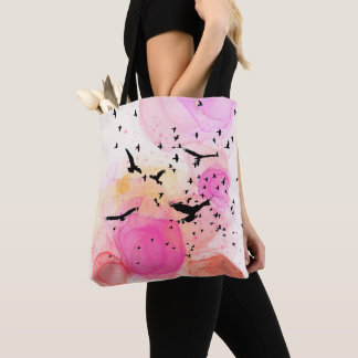 Abstraktes Farbmuster Tasche