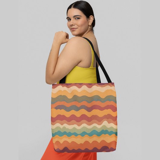 Abstraktes Farbmuster Tasche
