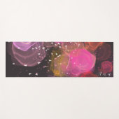 Abstraktes Farbmuster Yogamatte (Vorderseite (Horizontal))