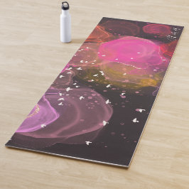 Abstraktes Farbmuster Yogamatte