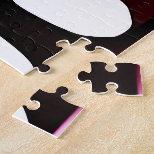 Abstraktes Farbspektrum der Baumkronen Puzzle (Seite)