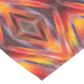 Abstraktes Farbtablett Tischdecke (Schrägansicht)