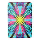 Abstraktes Farbverlaufsmuster Badematte (Vorderseite Vertikal)