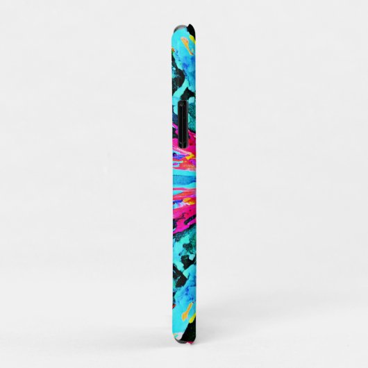 Abstraktes Farbverlaufsmuster Case-Mate iPhone Hülle (Hinten/Rechts)