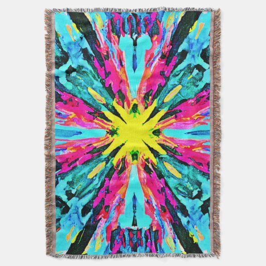 Abstraktes Farbverlaufsmuster Decke (Vorderseite Vertikal)