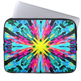 Abstraktes Farbverlaufsmuster Laptopschutzhülle