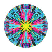 Abstraktes Farbverlaufsmuster Schneidebrett (Vorderseite)