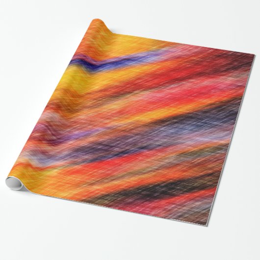 Abstraktes Farbwrapper für Sonnenuntergänge Geschenkpapier (Ungerollt)