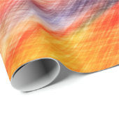 Abstraktes Farbwrapper für Sonnenuntergänge Geschenkpapier (Rolleneckpunkt)