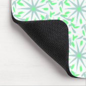 abstraktes Federmuster Mousepad (Ecke)
