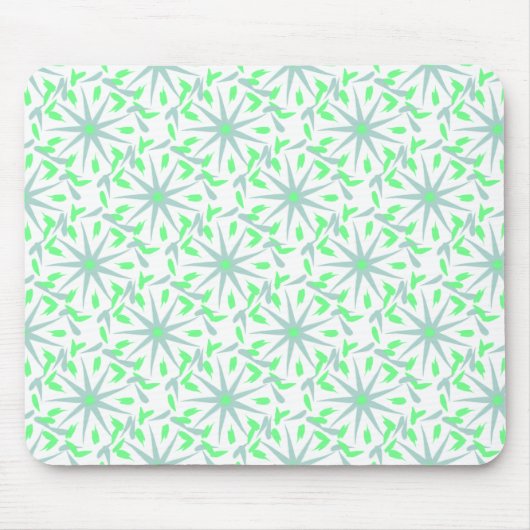 abstraktes Federmuster Mousepad (Vorne)