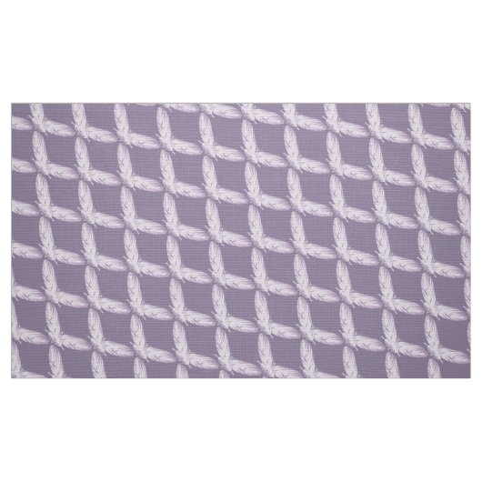 abstraktes Federmuster Stoff (Fat Quarter (45,7 x 55,9 cm))