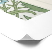 Abstraktes Fern Leaf Poster (Ecke)