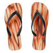 Abstraktes Feuer Badesandalen (Fußbett)