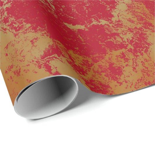 Abstraktes Feuer Geschenkpapier (Rolleneckpunkt)